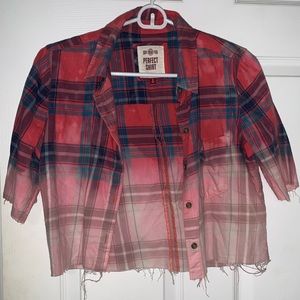 Plaid Crop Top